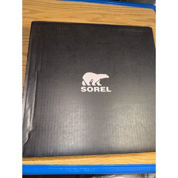 size 8.5 women’s Sorel Hi-Line Heel Lace in Bleached Ceramic/Caribou Buff - Picture 8 of 9